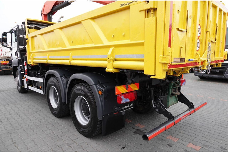 Sklápač, Auto s hydraulickou rukou Scania TGS 33.360 / 6x4 / WYWROTKA + HDS PALFINGER PK 15 500 wysów 10m: obrázok 20