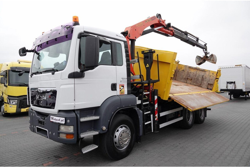 Sklápač, Auto s hydraulickou rukou Scania TGS 33.360 / 6x4 / WYWROTKA + HDS PALFINGER PK 15 500 wysów 10m: obrázok 7