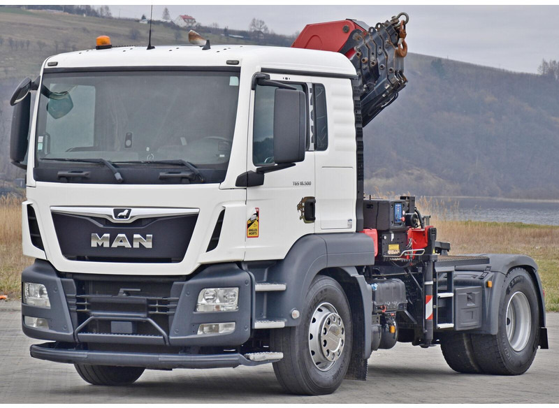 MAN TGS 18.500 Sattelzugmaschine + HMF 1820 /FUNK - Ťahač: obrázok 4 MAN TGS 18.500 Sattelzugmaschine + HMF 1820 /FUNK - Ťahač: obrázok 4