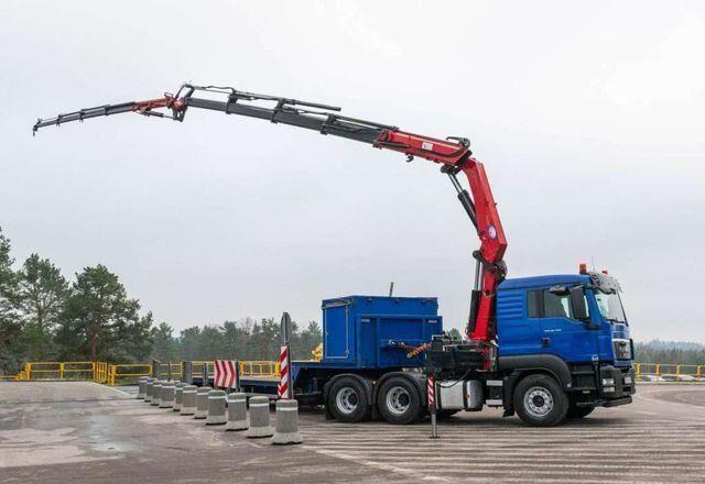 MAN TGS 26.400 6x4 HMF 3722 Fly Crane Semitrailer - Ťahač: obrázok 2 MAN TGS 26.400 6x4 HMF 3722 Fly Crane Semitrailer - Ťahač: obrázok 2