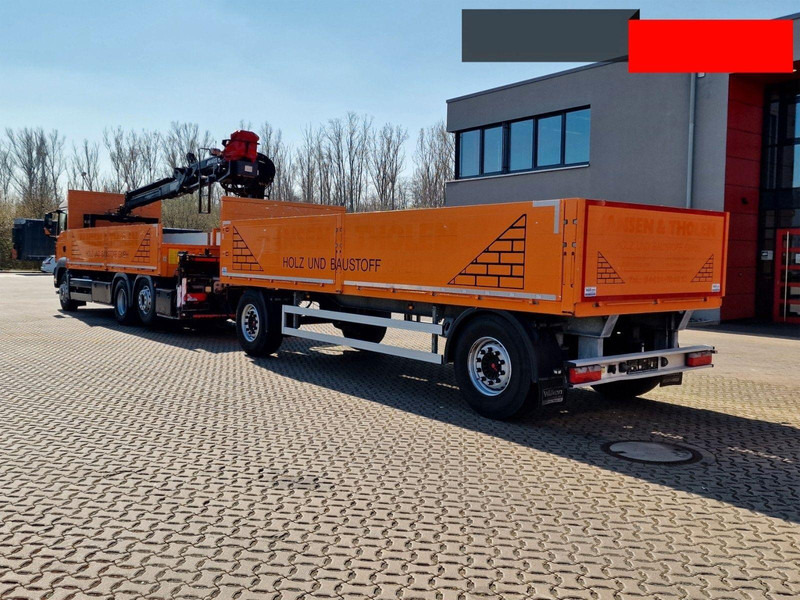 MAN TGS 26.420 6x2 Flatbed + Crane MKG HLK181 + Trailer - Ťahač: obrázok 4 MAN TGS 26.420 6x2 Flatbed + Crane MKG HLK181 + Trailer - Ťahač: obrázok 4