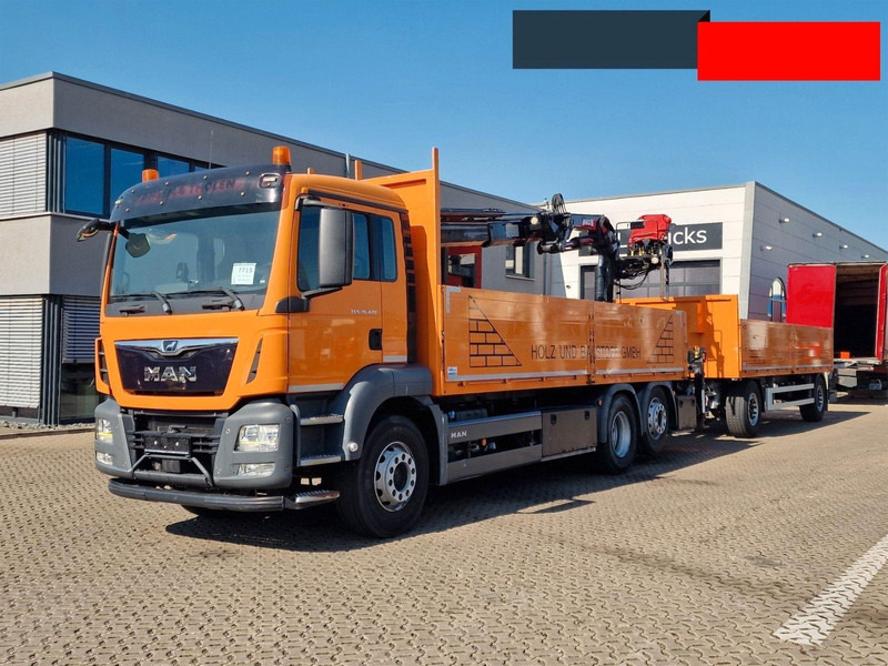 MAN TGS 26.420 6x2 Flatbed + Crane MKG HLK181 + Trailer - Ťahač: obrázok 3 MAN TGS 26.420 6x2 Flatbed + Crane MKG HLK181 + Trailer - Ťahač: obrázok 3