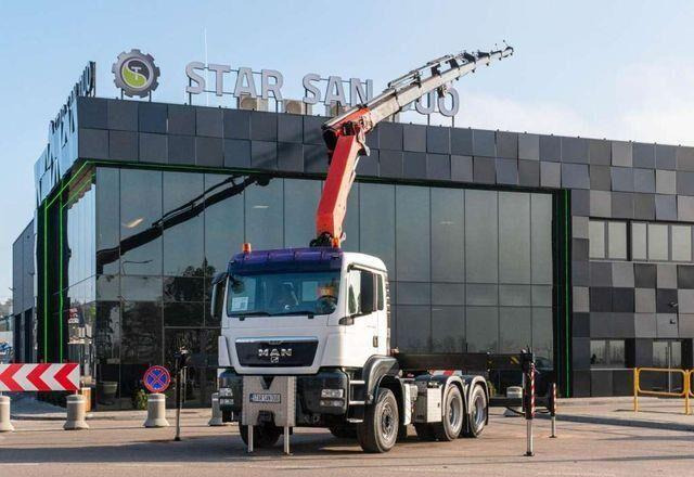 MAN TGS 33.400 6x4 PALFINGER PK 29002 Crane Winch - Ťahač: obrázok 1 MAN TGS 33.400 6x4 PALFINGER PK 29002 Crane Winch - Ťahač: obrázok 1