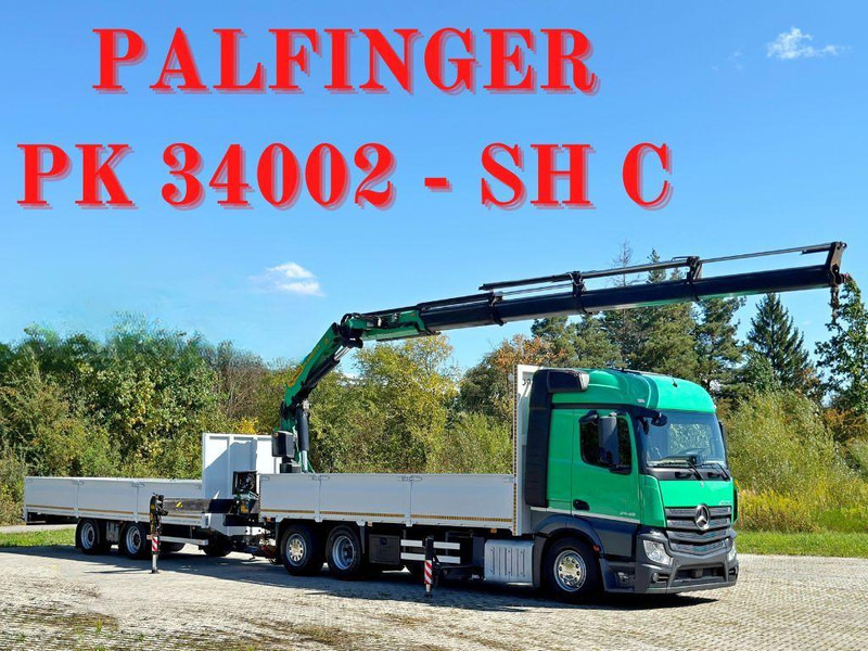 Mercedes-Benz ACTROS 2654* PK 34002 - SH C/FUNK+Anhänger* TOP - Ťahač: obrázok 1 Mercedes-Benz ACTROS 2654* PK 34002 - SH C/FUNK+Anhänger* TOP - Ťahač: obrázok 1