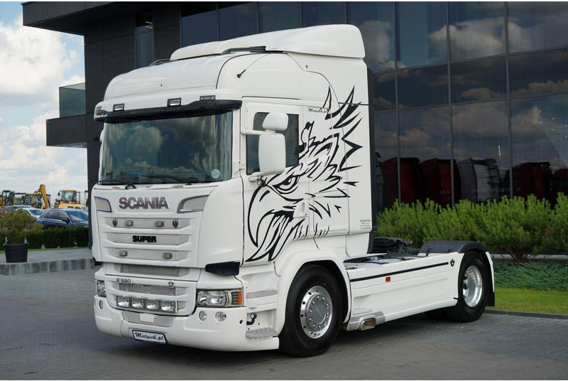 Scania R 580 / V8 / RETARDER / FULL AIRMATIC / I-PARK COOL/ SKÓRY / OPO - Ťahač: obrázok 3 Scania R 580 / V8 / RETARDER / FULL AIRMATIC / I-PARK COOL/ SKÓRY / OPO - Ťahač: obrázok 3