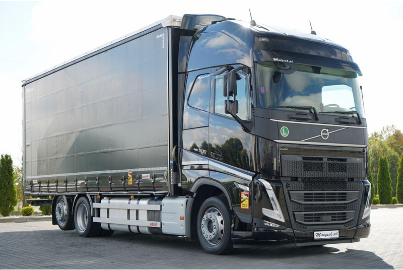 Volvo FH 500 / I-SAVE / TANDEM PRZEJAZDOWY / 2023 / KLIMA POSTOJOWA / - Plachtové nákladné vozidlo: obrázok 1 Volvo FH 500 / I-SAVE / TANDEM PRZEJAZDOWY / 2023 / KLIMA POSTOJOWA / - Plachtové nákladné vozidlo: obrázok 1