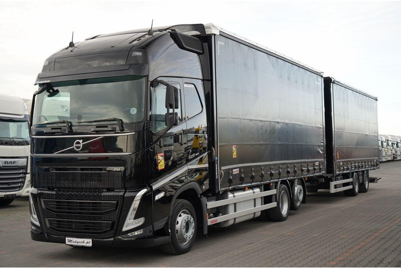Volvo FH 500 / I-SAVE / XL / ZESTAW TANDEM PRZEJAZDOWY 120 M3 / 2023 - Plachtové nákladné vozidlo: obrázok 4 Volvo FH 500 / I-SAVE / XL / ZESTAW TANDEM PRZEJAZDOWY 120 M3 / 2023 - Plachtové nákladné vozidlo: obrázok 4