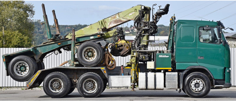 Volvo FH 500 * LOGLIFT F251 S80A + Anhänger /6x4 - Nákladné vozidlo na prepravu dreva, Auto s hydraulickou rukou: obrázok 4 Volvo FH 500 * LOGLIFT F251 S80A + Anhänger /6x4 - Nákladné vozidlo na prepravu dreva, Auto s hydraulickou rukou: obrázok 4