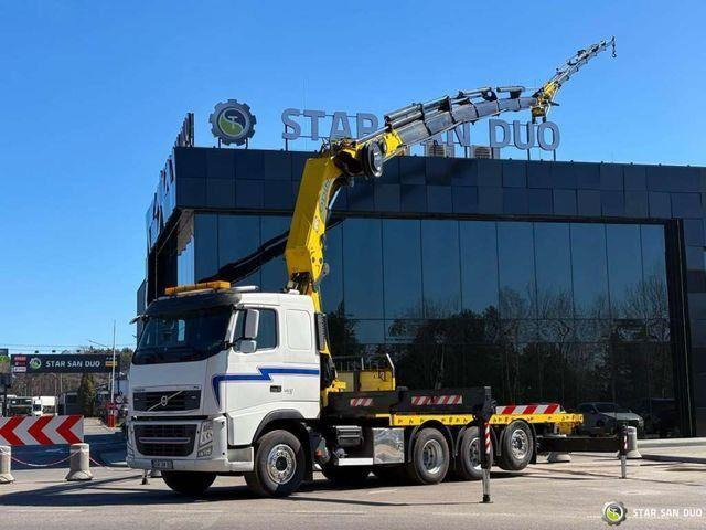 Volvo FH 520 8x4 HMF ODIN K6 EURO 5 FLY JIB Crane - Valníkový/ Plošinový nákladný automobil, Auto s hydraulickou rukou: obrázok 1 Volvo FH 520 8x4 HMF ODIN K6 EURO 5 FLY JIB Crane - Valníkový/ Plošinový nákladný automobil, Auto s hydraulickou rukou: obrázok 1