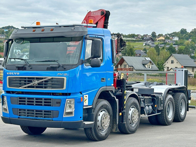 Volvo FM 12.420 * FASSI F150A.21 * 8x4 * TOP - Hákový nosič kontajnerov, Auto s hydraulickou rukou: obrázok 3 Volvo FM 12.420 * FASSI F150A.21 * 8x4 * TOP - Hákový nosič kontajnerov, Auto s hydraulickou rukou: obrázok 3