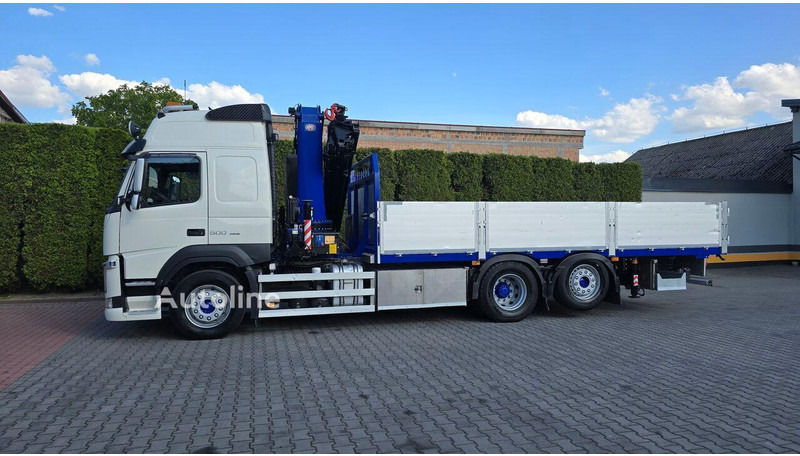 Volvo FM 500 - Flatbed+crane 6x2 - Valníkový/ Plošinový nákladný automobil, Auto s hydraulickou rukou: obrázok 3 Volvo FM 500 - Flatbed+crane 6x2 - Valníkový/ Plošinový nákladný automobil, Auto s hydraulickou rukou: obrázok 3
