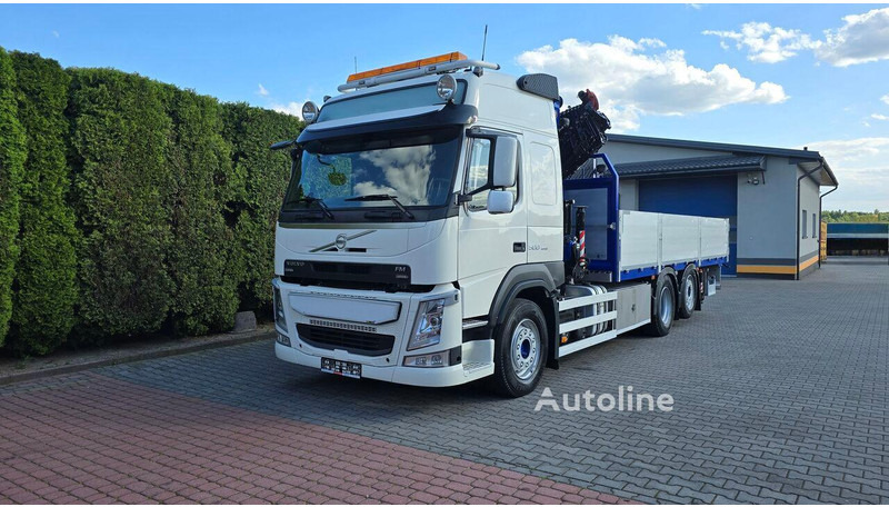 Volvo FM 500 - Flatbed+crane 6x2 - Valníkový/ Plošinový nákladný automobil, Auto s hydraulickou rukou: obrázok 1 Volvo FM 500 - Flatbed+crane 6x2 - Valníkový/ Plošinový nákladný automobil, Auto s hydraulickou rukou: obrázok 1