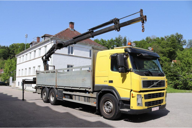 Volvo FM370 E5 VEB Kran Atlas 190.2E-A4 Funk - Valníkový/ Plošinový nákladný automobil, Auto s hydraulickou rukou: obrázok 1 Volvo FM370 E5 VEB Kran Atlas 190.2E-A4 Funk - Valníkový/ Plošinový nákladný automobil, Auto s hydraulickou rukou: obrázok 1