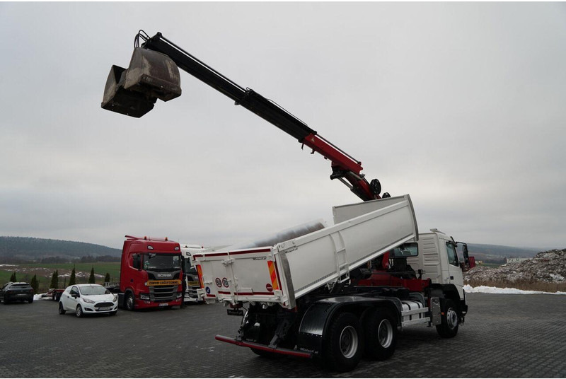 Volvo FMX 380 / 6x4 / WYWROTKA + HDS HMF 1820 K2 / HYDROBURTA / STEROW - Sklápač, Auto s hydraulickou rukou: obrázok 4 Volvo FMX 380 / 6x4 / WYWROTKA + HDS HMF 1820 K2 / HYDROBURTA / STEROW - Sklápač, Auto s hydraulickou rukou: obrázok 4