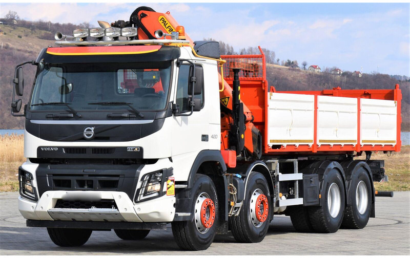 Volvo FMX 420 Kipper 6,20m *PK 1850 2 - SH B*FUNK/8x4 - Sklápač, Auto s hydraulickou rukou: obrázok 4 Volvo FMX 420 Kipper 6,20m *PK 1850 2 - SH B*FUNK/8x4 - Sklápač, Auto s hydraulickou rukou: obrázok 4