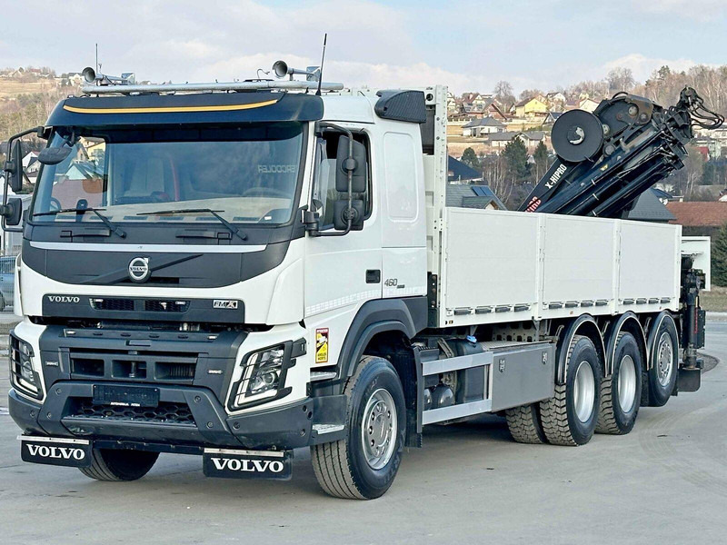 Volvo FMX 460 HIAB X - HIPRO 302 EP - 5 + FUNK/ 8x4 - Valníkový/ Plošinový nákladný automobil, Auto s hydraulickou rukou: obrázok 4 Volvo FMX 460 HIAB X - HIPRO 302 EP - 5 + FUNK/ 8x4 - Valníkový/ Plošinový nákladný automobil, Auto s hydraulickou rukou: obrázok 4