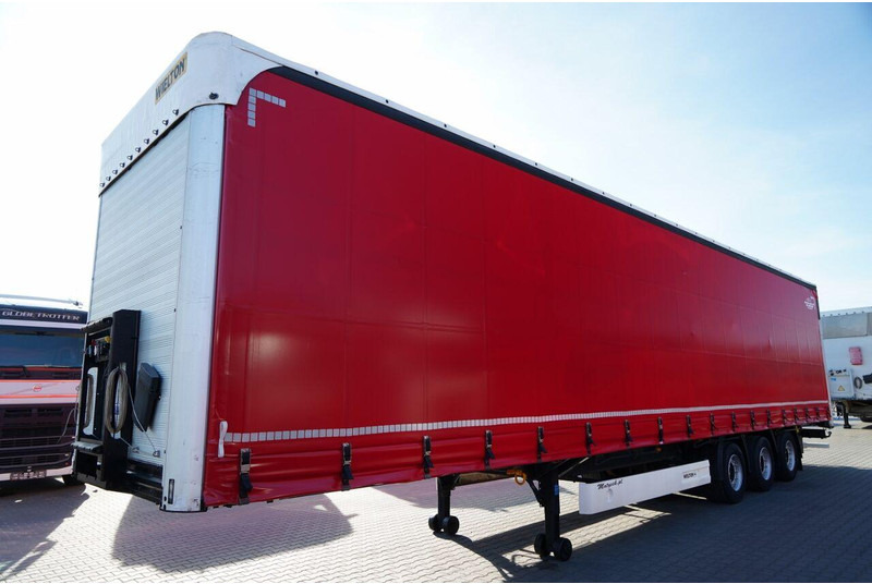 Wielton FIRANKA MEGA / LOWDECK / BDE - ROZSUWANE SŁUPKI / DACH PODNOSZON - Plachtový náves: obrázok 4 Wielton FIRANKA MEGA / LOWDECK / BDE - ROZSUWANE SŁUPKI / DACH PODNOSZON - Plachtový náves: obrázok 4