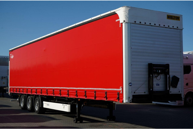 Wielton FIRANKA MEGA / LOWDECK / BDE - ROZSUWANE SŁUPKI / DACH PODNOSZON - Plachtový náves: obrázok 1 Wielton FIRANKA MEGA / LOWDECK / BDE - ROZSUWANE SŁUPKI / DACH PODNOSZON - Plachtový náves: obrázok 1