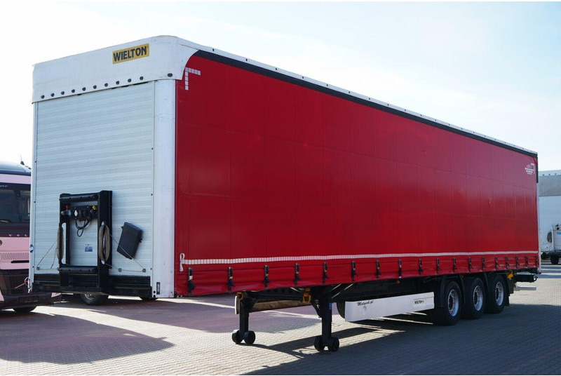 Wielton FIRANKA MEGA / LOWDECK / BDE - ROZSUWANE SŁUPKI / DACH PODNOSZON - Plachtový náves: obrázok 3 Wielton FIRANKA MEGA / LOWDECK / BDE - ROZSUWANE SŁUPKI / DACH PODNOSZON - Plachtový náves: obrázok 3