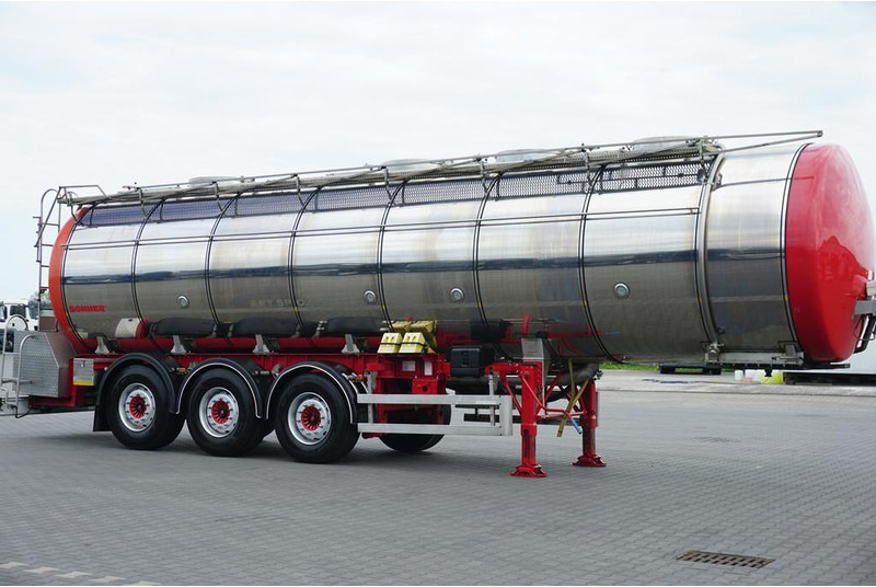 Wielton SOMMER / CYSTERNA SPOZYWCZA / 28 374 LITRÓW / 4 KOMOROWA / WEBAS - Cisternový náves: obrázok 4 Wielton SOMMER / CYSTERNA SPOZYWCZA / 28 374 LITRÓW / 4 KOMOROWA / WEBAS - Cisternový náves: obrázok 4