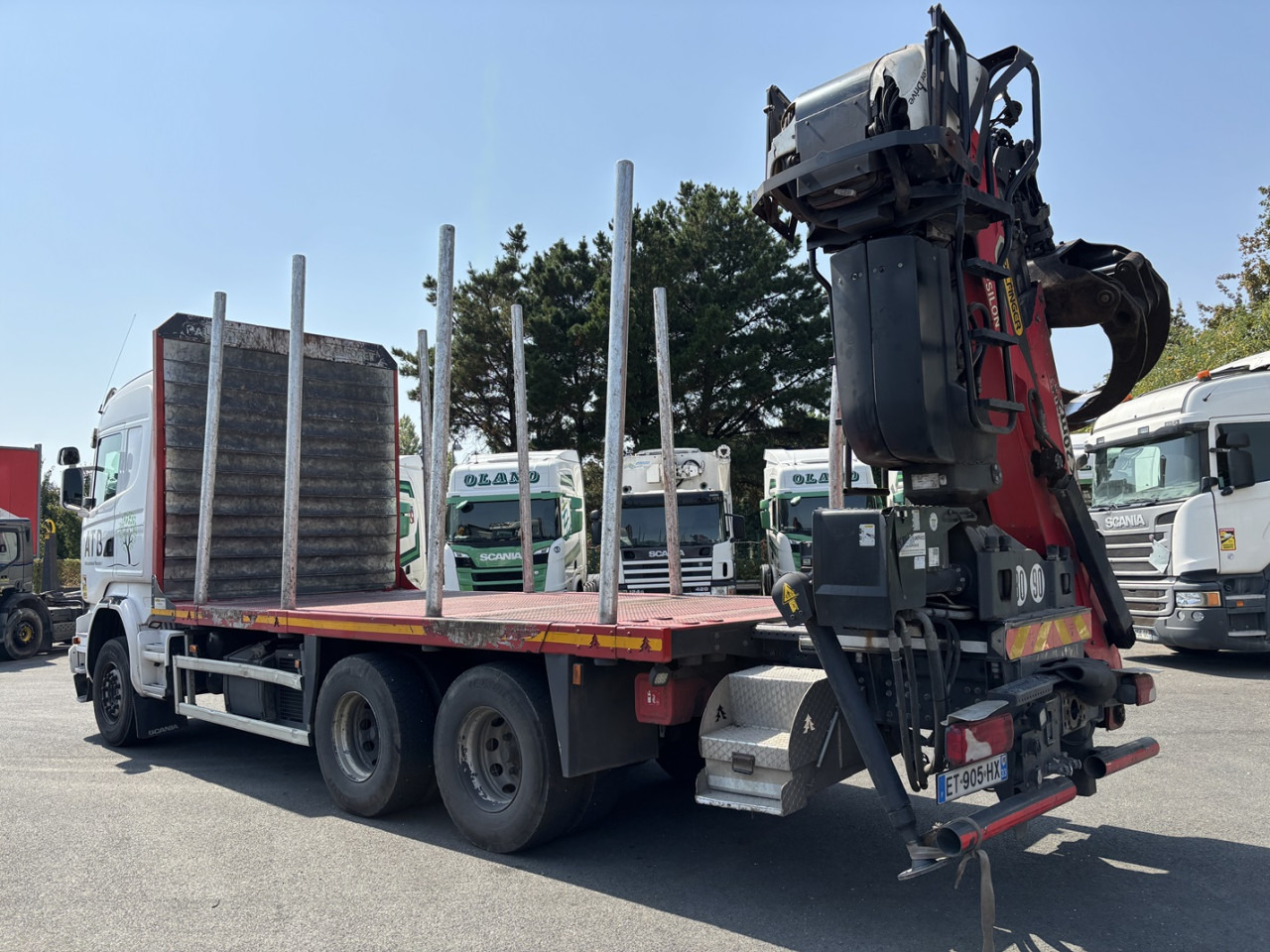 SCANIA R 580 CB6x4HHZ - Podvozek s kabinou: obrázok 4 SCANIA R 580 CB6x4HHZ - Podvozek s kabinou: obrázok 4
