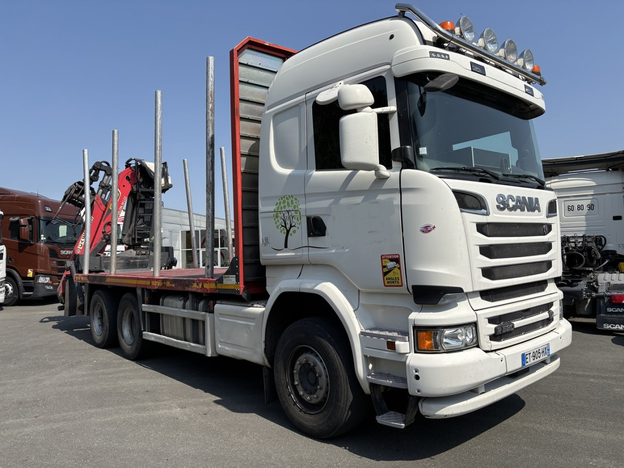 SCANIA R 580 CB6x4HHZ - Podvozek s kabinou: obrázok 2 SCANIA R 580 CB6x4HHZ - Podvozek s kabinou: obrázok 2