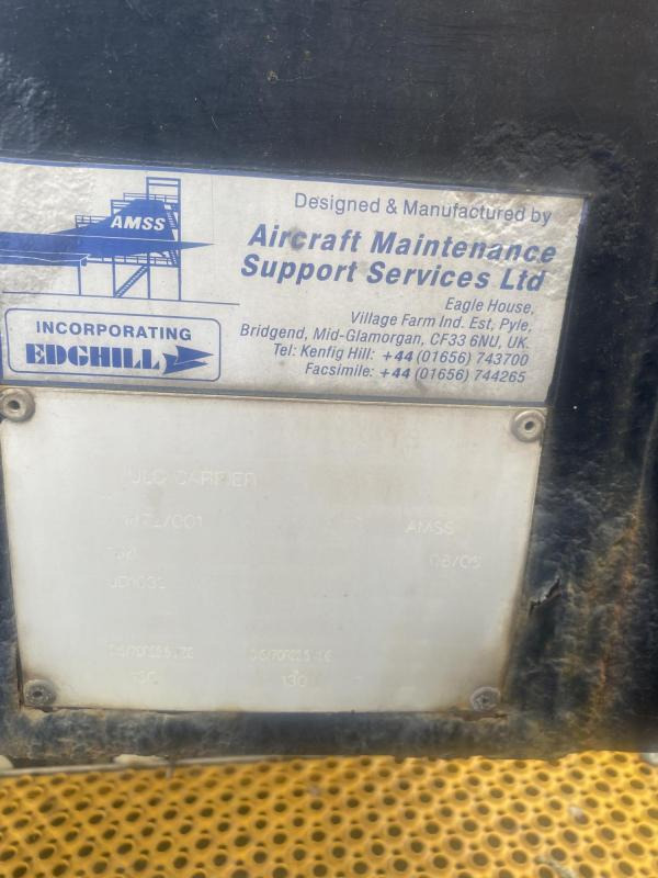 AMSS 28ft ULD Airport Pallet Loaders - Vybavenie letiskových plôch, Výmenná nadstavba/ Kontajner: obrázok 5 AMSS 28ft ULD Airport Pallet Loaders - Vybavenie letiskových plôch, Výmenná nadstavba/ Kontajner: obrázok 5