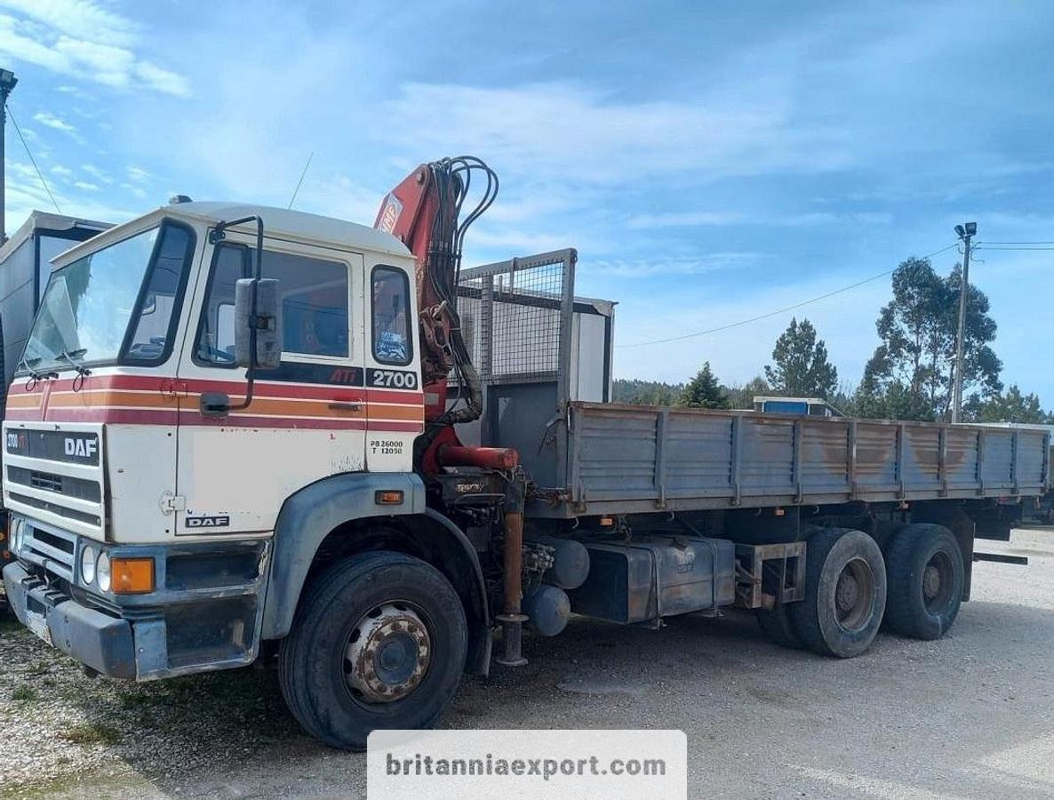DAF 2700 ATI 6x4 26 Ton Sideways Tipper with HMF 820 Crane | Export Ready. - Sklápač: obrázok 3 DAF 2700 ATI 6x4 26 Ton Sideways Tipper with HMF 820 Crane | Export Ready. - Sklápač: obrázok 3