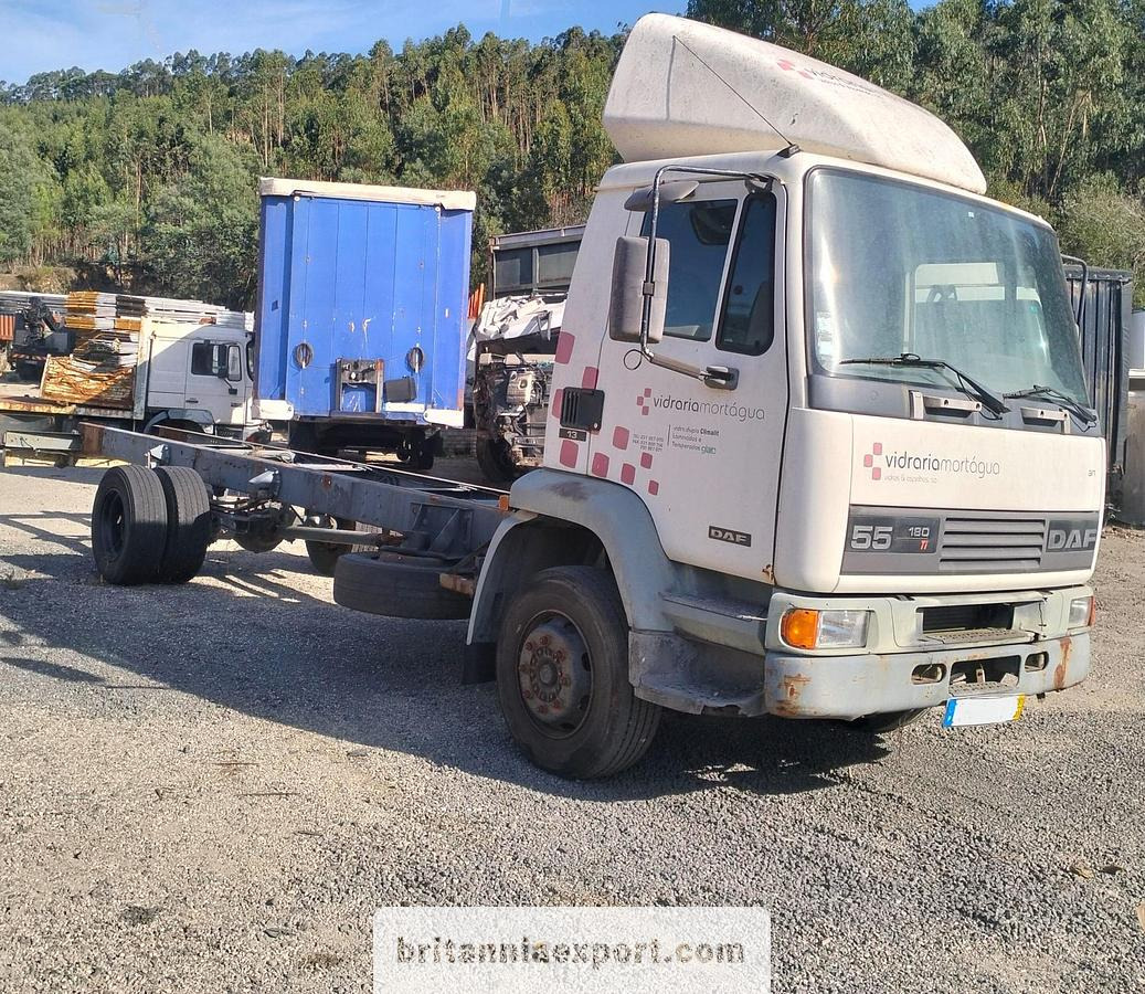 DAF 55 180 TI | 15 Ton | Euro 2 | ZF Manual | On springs | - Podvozek s kabinou: obrázok 2 DAF 55 180 TI | 15 Ton | Euro 2 | ZF Manual | On springs | - Podvozek s kabinou: obrázok 2