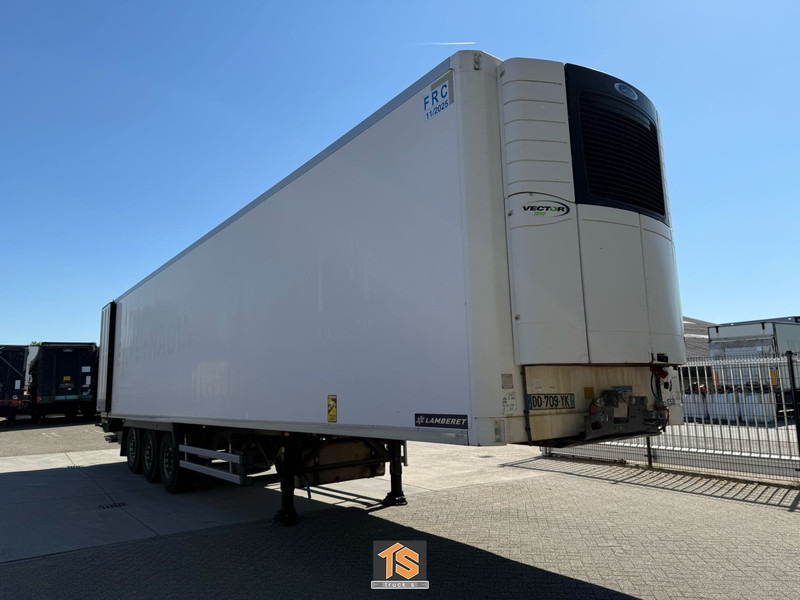 LAMBERET LVF S 3F KOELER/REEFER/KUHLKOFFER - CARRIER VECTOR 1550 - APK/TUV 01/2026 - TOP! - Náves chladírenské: obrázok 1 LAMBERET LVF S 3F KOELER/REEFER/KUHLKOFFER - CARRIER VECTOR 1550 - APK/TUV 01/2026 - TOP! - Náves chladírenské: obrázok 1