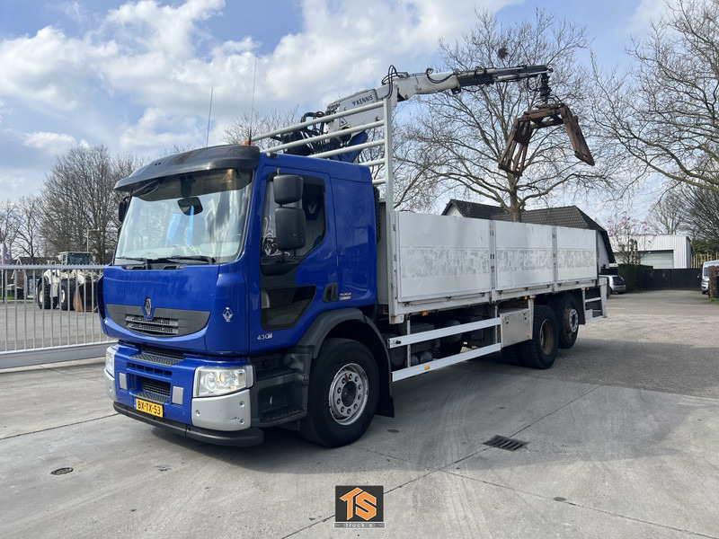 Renault PREMIUM LANDER 430.26 6X2 EL 2M ROLLKRAN - Kennis R16/7 - NL TOP TRUCK - Valníkový/ Plošinový nákladný automobil, Auto s hydraulickou rukou: obrázok 1 Renault PREMIUM LANDER 430.26 6X2 EL 2M ROLLKRAN - Kennis R16/7 - NL TOP TRUCK - Valníkový/ Plošinový nákladný automobil, Auto s hydraulickou rukou: obrázok 1