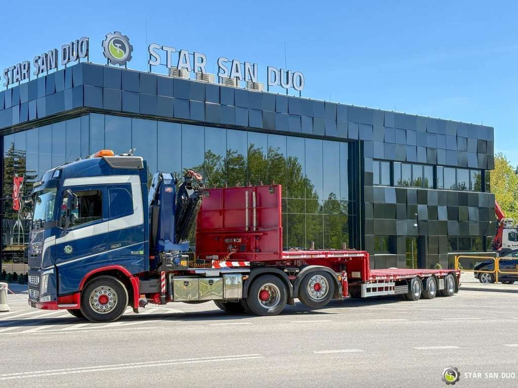 HRD Semitrailer Low Loader NRD NTS 3 Axle Tieflader - Náves podvalník: obrázok 4 HRD Semitrailer Low Loader NRD NTS 3 Axle Tieflader - Náves podvalník: obrázok 4