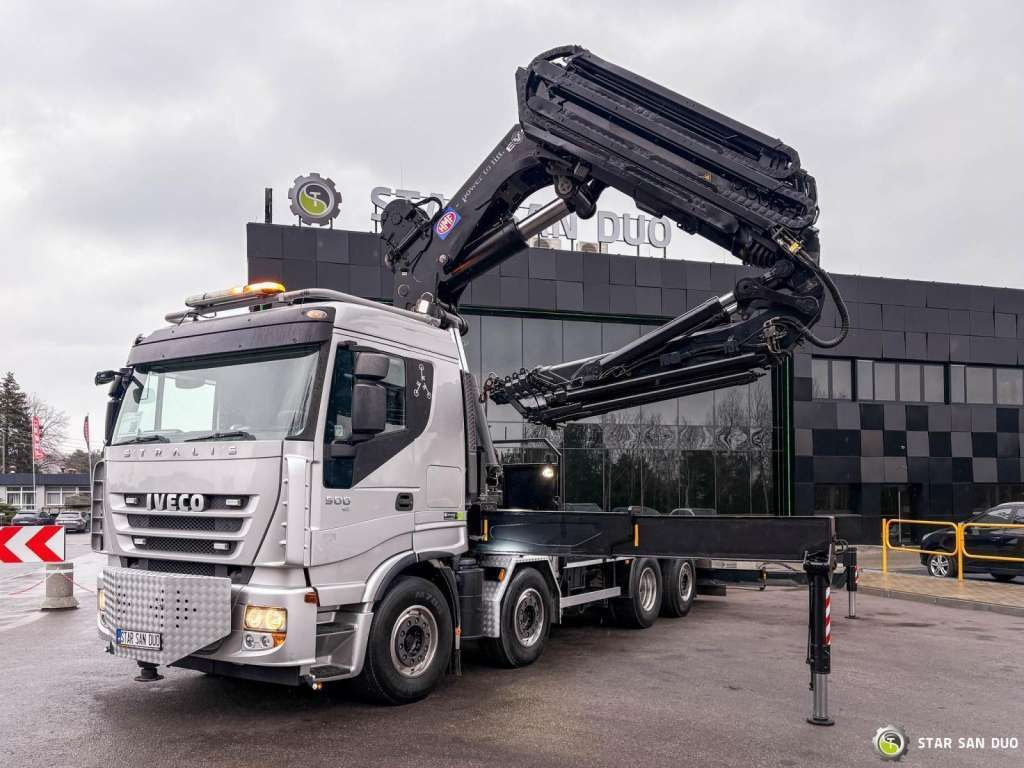 Iveco STRALIS AS320S50Y 8x2 HMF 8520-0K6 FLY JIB Winc - Auto s hydraulickou rukou: obrázok 2 Iveco STRALIS AS320S50Y 8x2 HMF 8520-0K6 FLY JIB Winc - Auto s hydraulickou rukou: obrázok 2