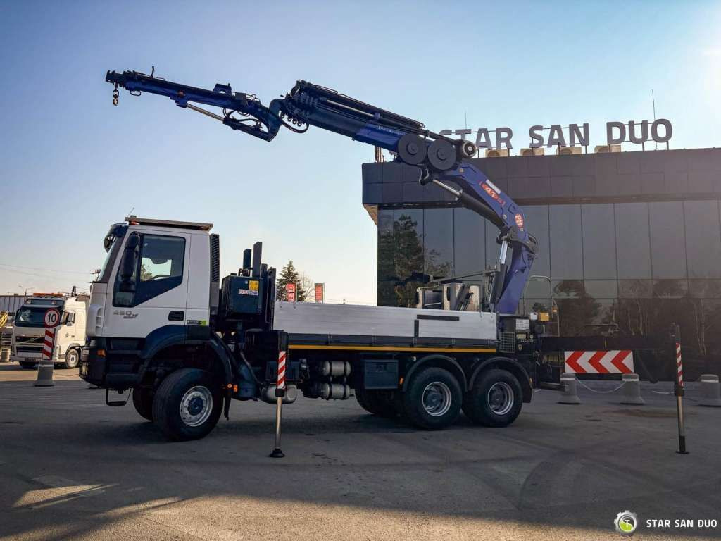 Iveco TRAKKER 450 6x6 PM41S FLY JIB Crane Kipper - Auto s hydraulickou rukou: obrázok 5 Iveco TRAKKER 450 6x6 PM41S FLY JIB Crane Kipper - Auto s hydraulickou rukou: obrázok 5