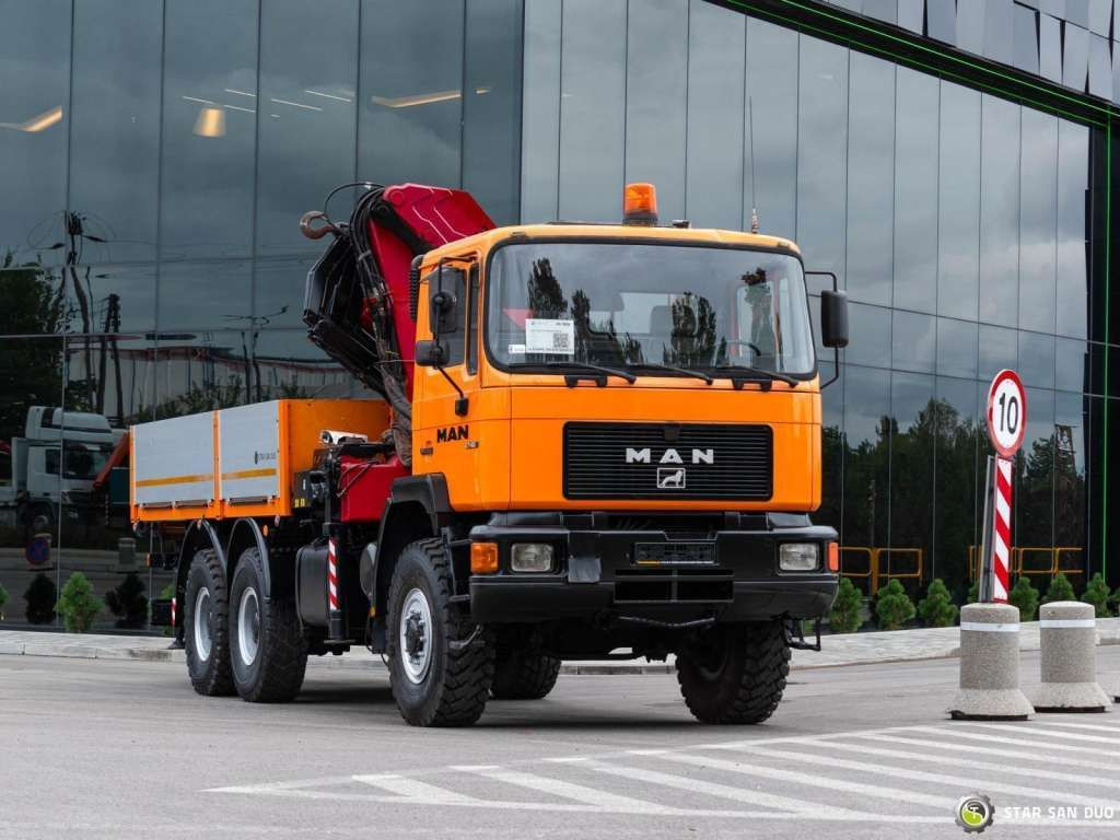 MAN 27.402 F10 6x6 HMF 3620 K4 Hds Crane - Auto s hydraulickou rukou: obrázok 3 MAN 27.402 F10 6x6 HMF 3620 K4 Hds Crane - Auto s hydraulickou rukou: obrázok 3