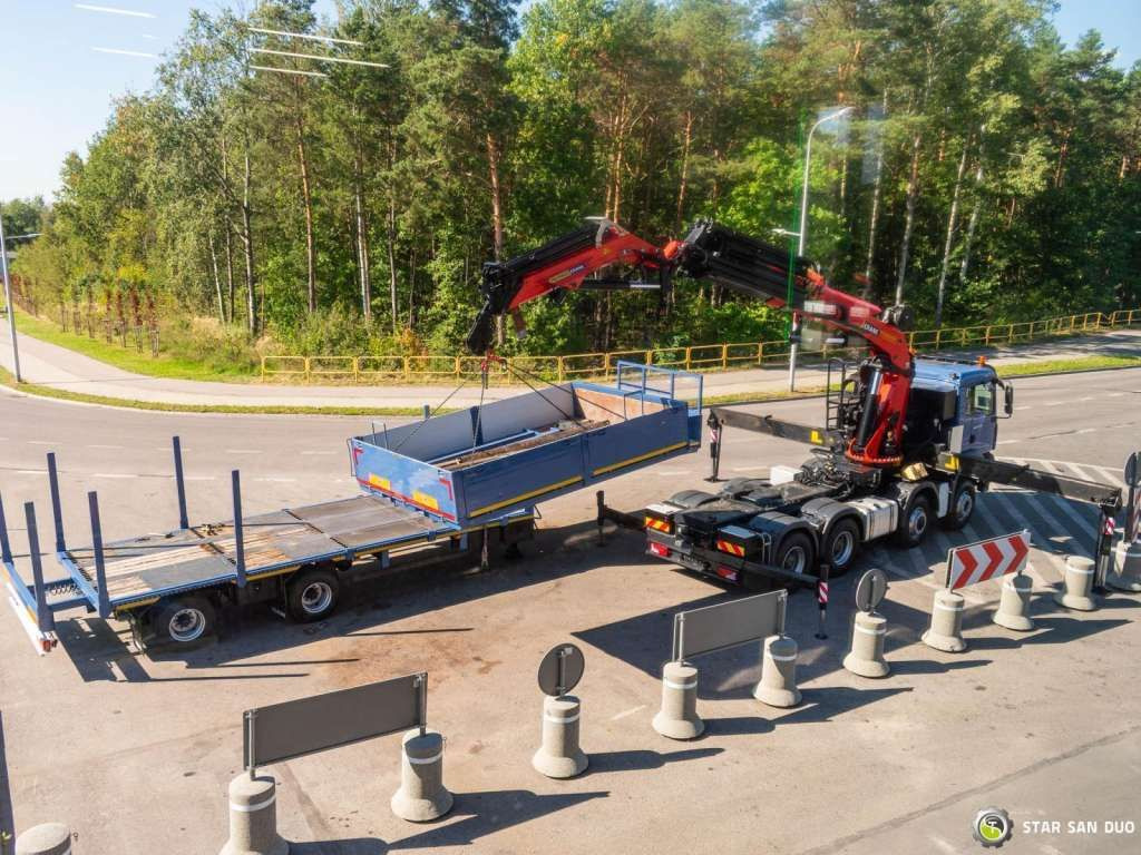 MAN TGA 35.440 8X6H PALFINGER 60002 Semi-trailer - Auto s hydraulickou rukou: obrázok 4 MAN TGA 35.440 8X6H PALFINGER 60002 Semi-trailer - Auto s hydraulickou rukou: obrázok 4