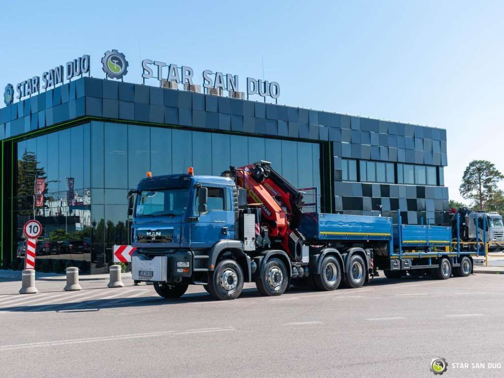 MAN TGA 35.440 8X6H PALFINGER 60002 Semi-trailer - Auto s hydraulickou rukou: obrázok 5 MAN TGA 35.440 8X6H PALFINGER 60002 Semi-trailer - Auto s hydraulickou rukou: obrázok 5