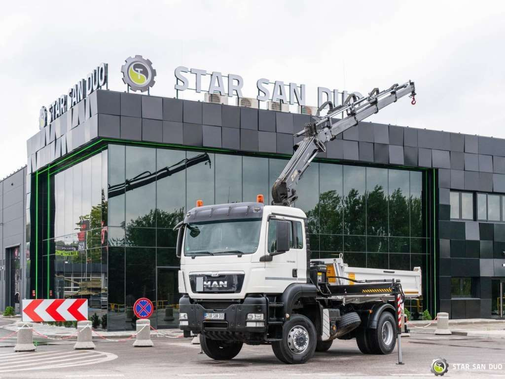 MAN TGS 18.360 4x4 HIAB 144 E-4 Crane Kipper - Sklápač: obrázok 3 MAN TGS 18.360 4x4 HIAB 144 E-4 Crane Kipper - Sklápač: obrázok 3