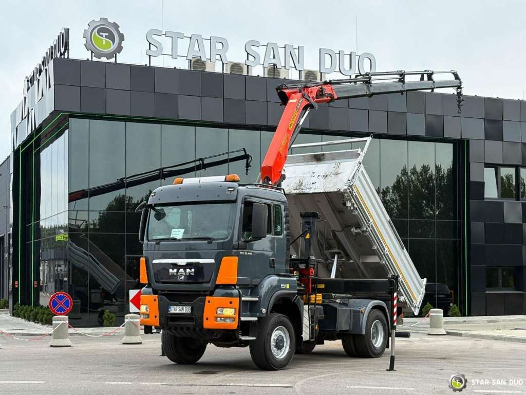MAN TGS 18.480 PALFINGER PK 16502 HDS Crane,Kipper MAN TGS 18.480 PALFINGER PK 16502 HDS Crane,Kipper - Sklápač: obrázok 1 MAN TGS 18.480 PALFINGER PK 16502 HDS Crane,Kipper MAN TGS 18.480 PALFINGER PK 16502 HDS Crane,Kipper - Sklápač: obrázok 1
