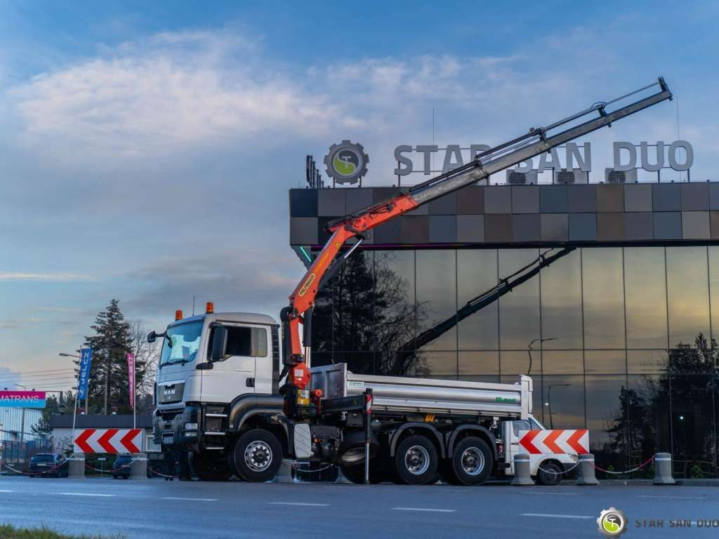 MAN TGS 26.360 6x6 PALFINGER PK 18001 EH Crane Kipe - Sklápač: obrázok 3 MAN TGS 26.360 6x6 PALFINGER PK 18001 EH Crane Kipe - Sklápač: obrázok 3