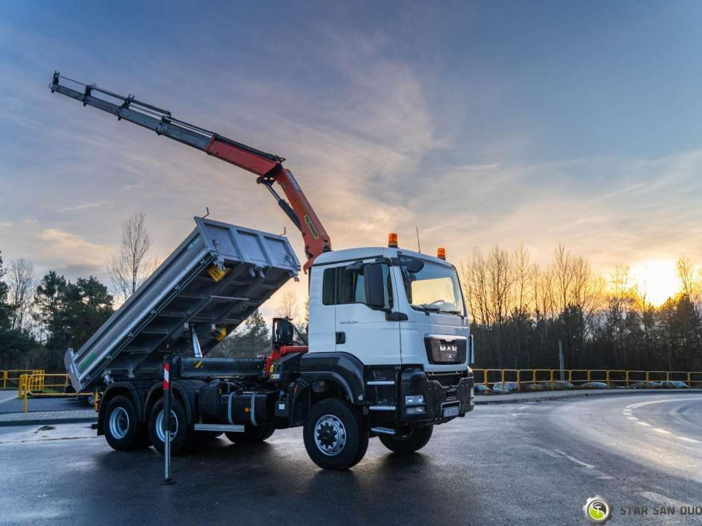 MAN TGS 26.360 6x6 PALFINGER PK 18001 EH Crane Kipe - Auto s hydraulickou rukou: obrázok 4 MAN TGS 26.360 6x6 PALFINGER PK 18001 EH Crane Kipe - Auto s hydraulickou rukou: obrázok 4