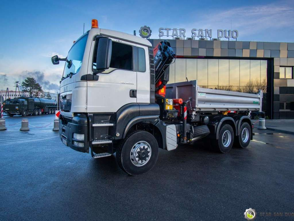 MAN TGS 26.360 6x6 PALFINGER PK 18001 EH Crane Kipe - Auto s hydraulickou rukou: obrázok 2 MAN TGS 26.360 6x6 PALFINGER PK 18001 EH Crane Kipe - Auto s hydraulickou rukou: obrázok 2