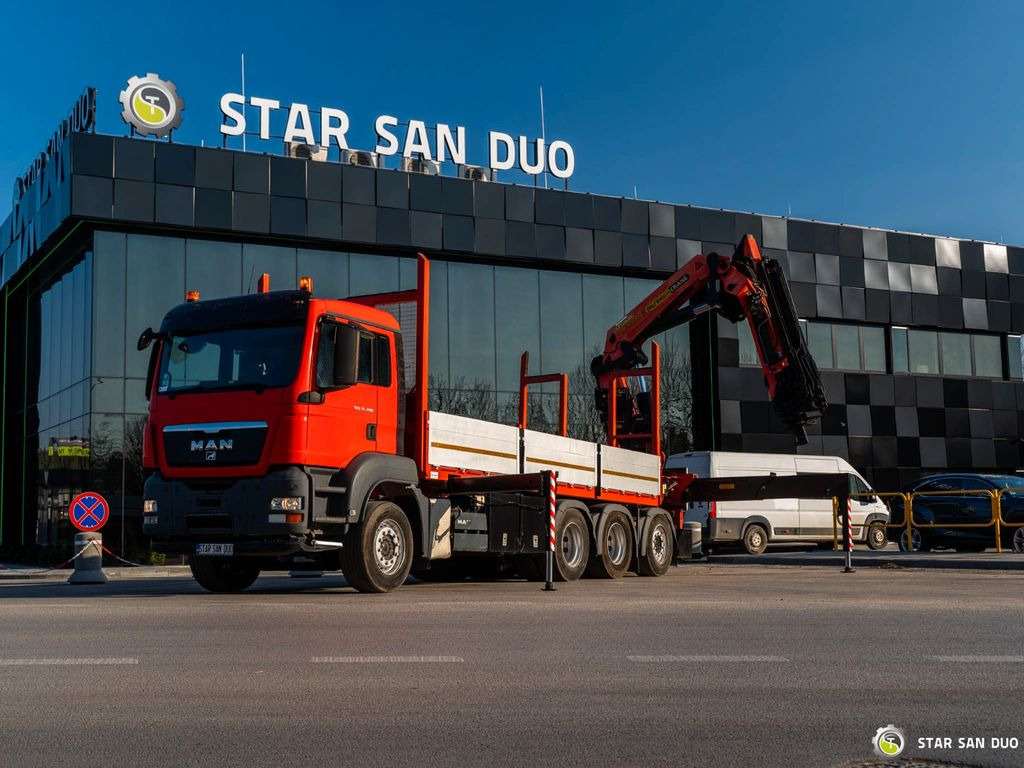 MAN TGS 35.400 PALFINGER PK 44002 WINCH TRIDEM KRAN - Auto s hydraulickou rukou, Valníkový/ Plošinový nákladný automobil: obrázok 5 MAN TGS 35.400 PALFINGER PK 44002 WINCH TRIDEM KRAN - Auto s hydraulickou rukou, Valníkový/ Plošinový nákladný automobil: obrázok 5
