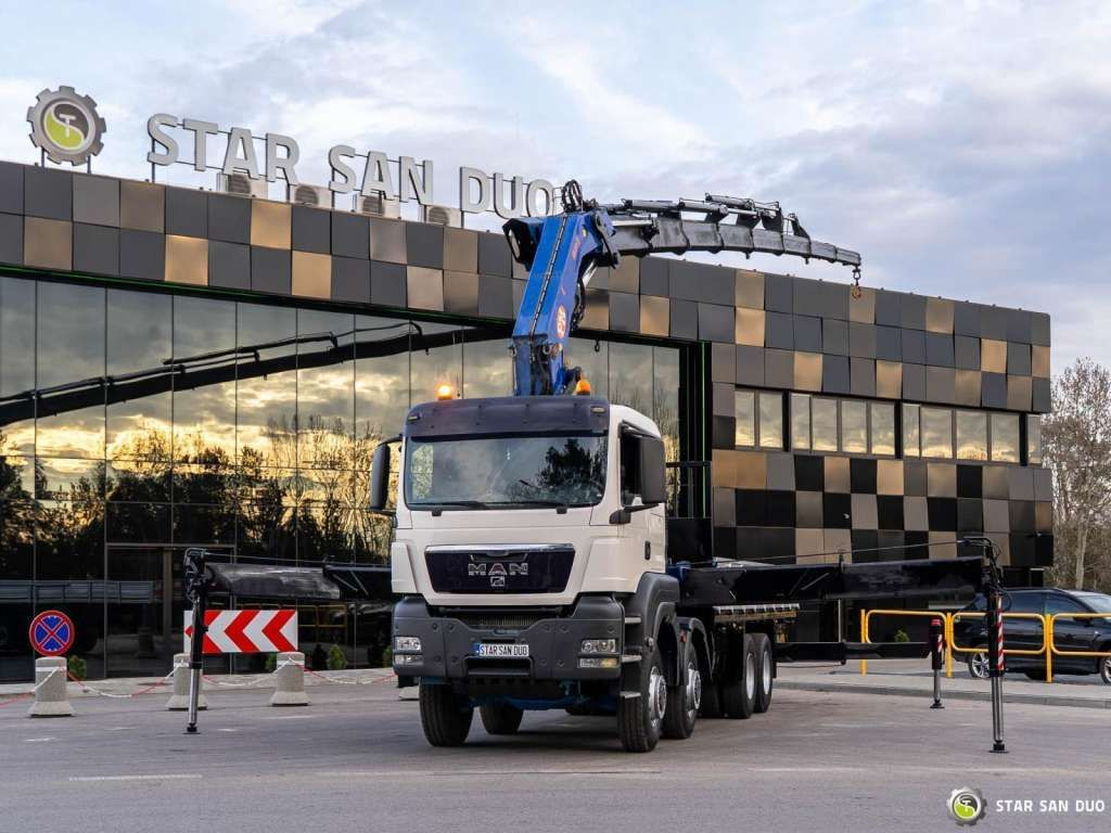 MAN TGS 41.480 8x8 PM 85SP HDS Crane - Auto s hydraulickou rukou: obrázok 1 MAN TGS 41.480 8x8 PM 85SP HDS Crane - Auto s hydraulickou rukou: obrázok 1