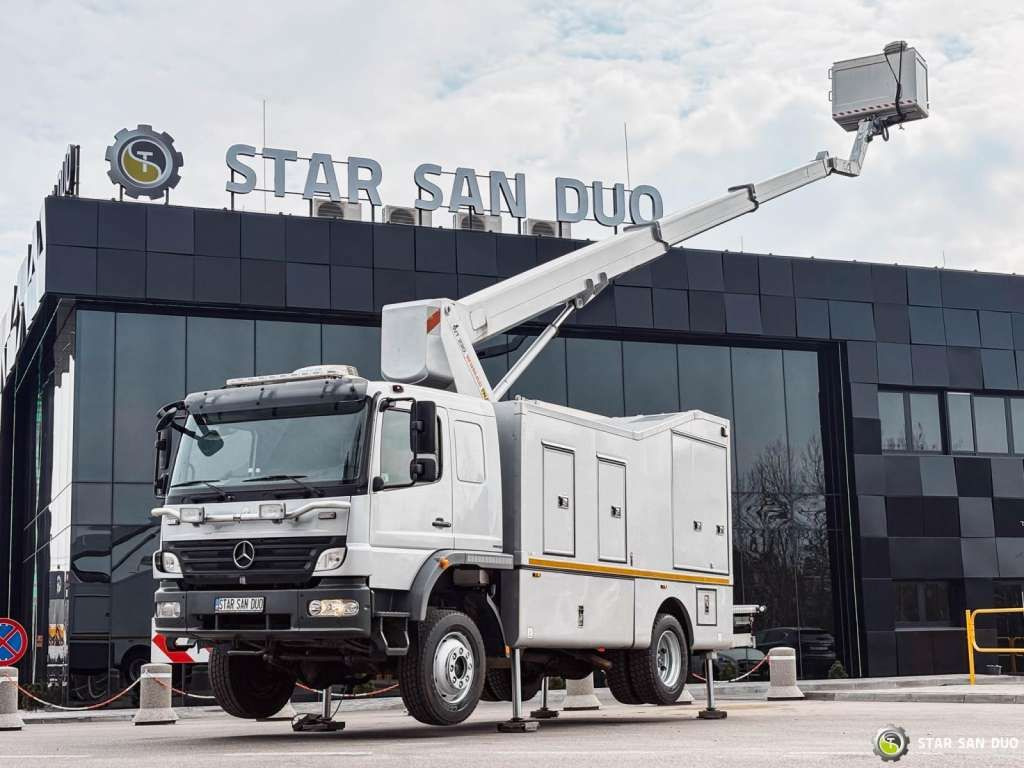 Mercedes-Benz 1529 4x4 Atego Lift Palfinger Wumag WT 230 - Automobilová plošina: obrázok 3 Mercedes-Benz 1529 4x4 Atego Lift Palfinger Wumag WT 230 - Automobilová plošina: obrázok 3