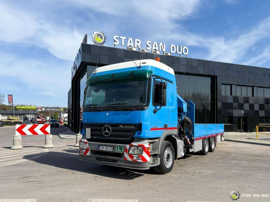 Mercedes-Benz ACTROS 2646L 6x4 PALFINGER 36002 Euro 5 Winch - Auto s hydraulickou rukou: obrázok 5 Mercedes-Benz ACTROS 2646L 6x4 PALFINGER 36002 Euro 5 Winch - Auto s hydraulickou rukou: obrázok 5