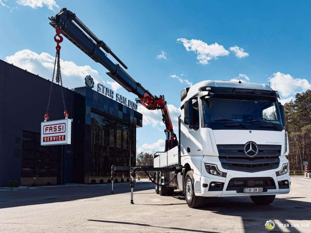 Mercedes-Benz ACTROS 3351 NEW 6x4 Fassi F485 Crane - Auto s hydraulickou rukou: obrázok 2 Mercedes-Benz ACTROS 3351 NEW 6x4 Fassi F485 Crane - Auto s hydraulickou rukou: obrázok 2