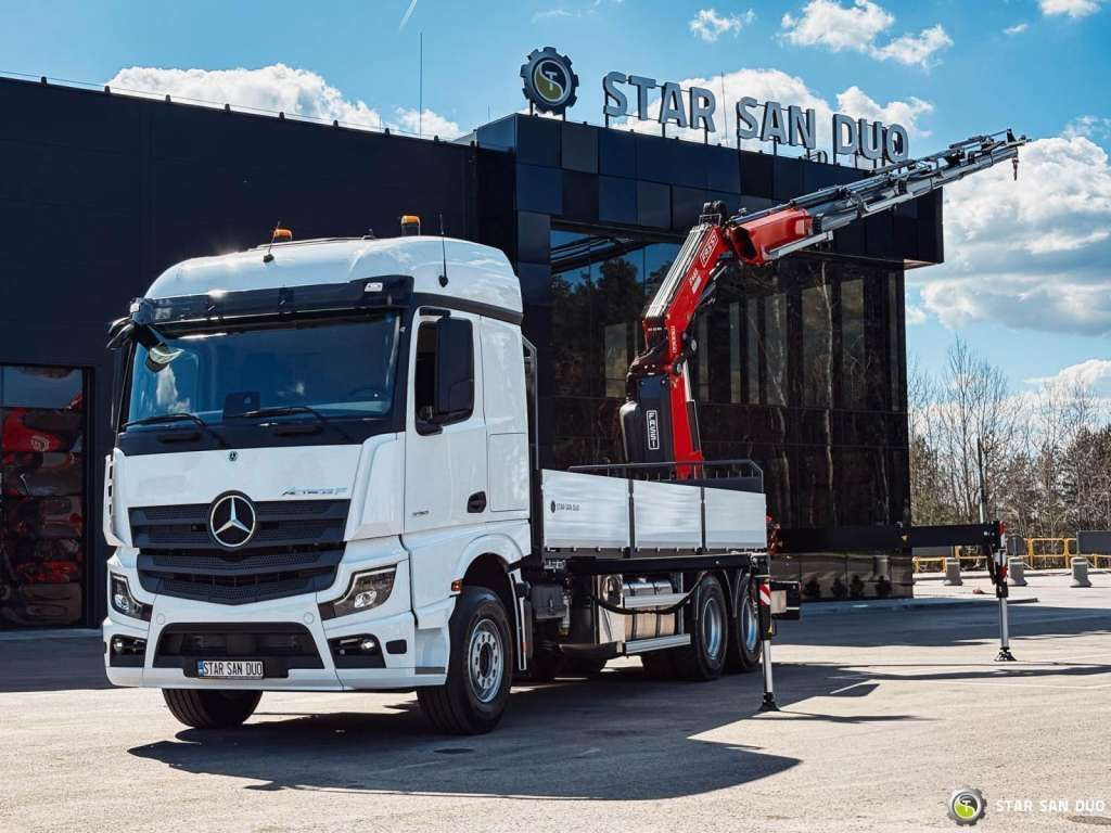 Mercedes-Benz ACTROS 3351 NEW 6x4 Fassi F485 Crane - Auto s hydraulickou rukou: obrázok 1 Mercedes-Benz ACTROS 3351 NEW 6x4 Fassi F485 Crane - Auto s hydraulickou rukou: obrázok 1