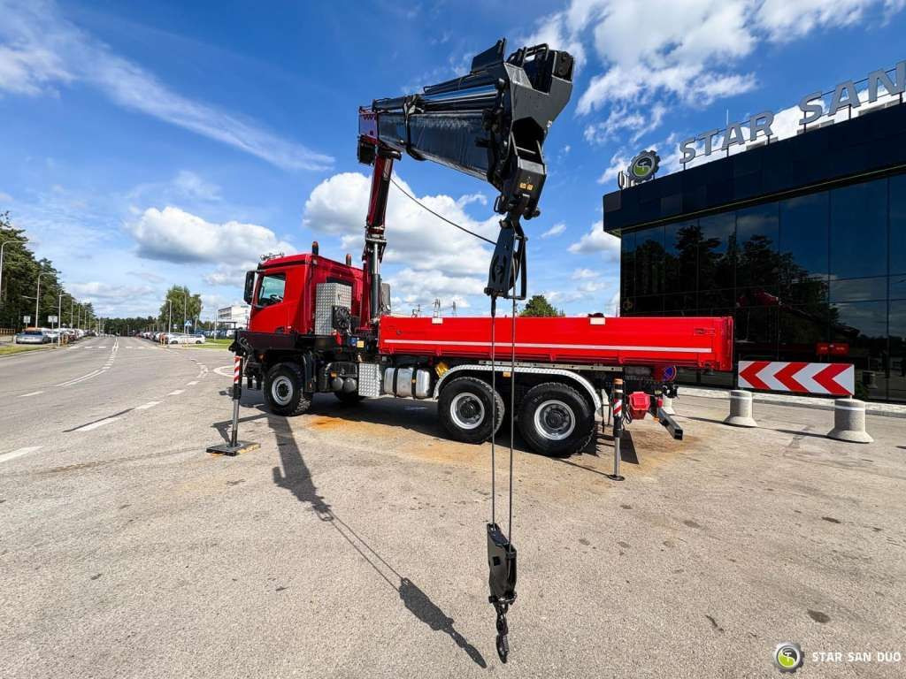 Mercedes-Benz AROCS 3345 6x6 HMF 3220 Winch Crane tipper - Auto s hydraulickou rukou: obrázok 4 Mercedes-Benz AROCS 3345 6x6 HMF 3220 Winch Crane tipper - Auto s hydraulickou rukou: obrázok 4