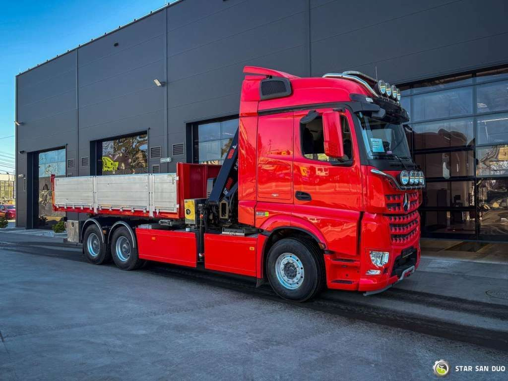 Nový Sklápač Mercedes-Benz  AROCS 3358L 6x4 HIAB 192X-HIPRO E-6 Crane Kippe: obrázok 8